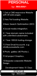 website design prices kampala uganda