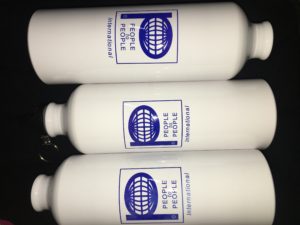 branded bottles