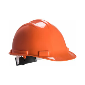 orange safety helments