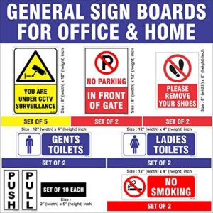 Safety Sign Boards for Office & Home