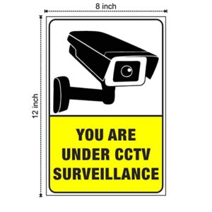Under CCTV 1 Surveillance sign