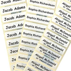 iron name labels for school uniforms