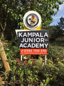 junior school 3d signpost